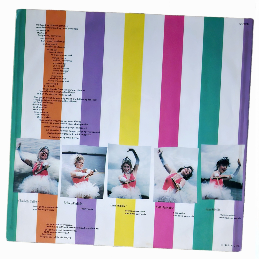 VACATION•Go-Go's•1982 US (#SP70031) A&M Pressing, Reissue - Picture 6 of 12